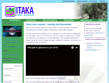 Tablet Screenshot of itaka.nl